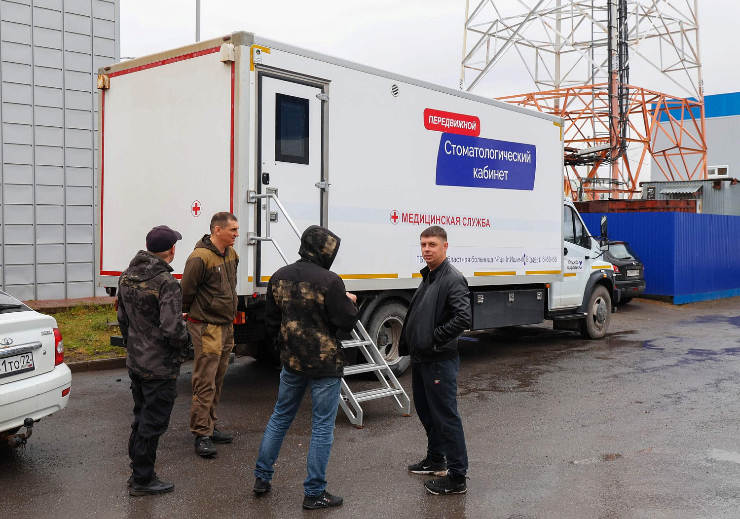 Автопоезд здоровья работает в Ишимском округе